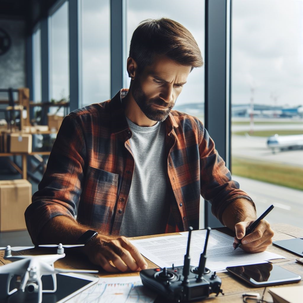 gerente responsable operadora de drones